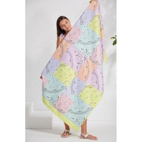 NOIDINOTTE - TELO MARE MICROFIBRA COD.AE465 - COLORI ASSORTITI