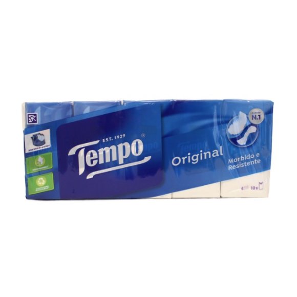 TEMPO FAZZOLETTI CLASSIC - 10 PEZZI 