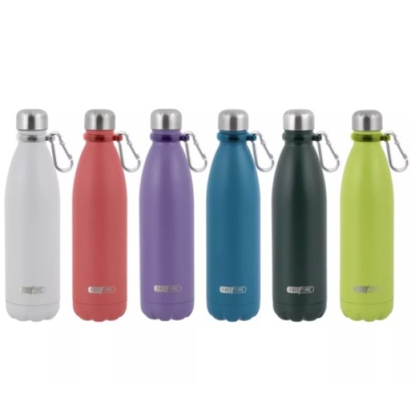 BORRACCIA TERMICA ACCIAIO 500ML - COLORI ASSORTITI