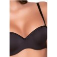 LOVE&BRA - REGGISENO FASCIA LISCIA "TIZIANA" - NERO