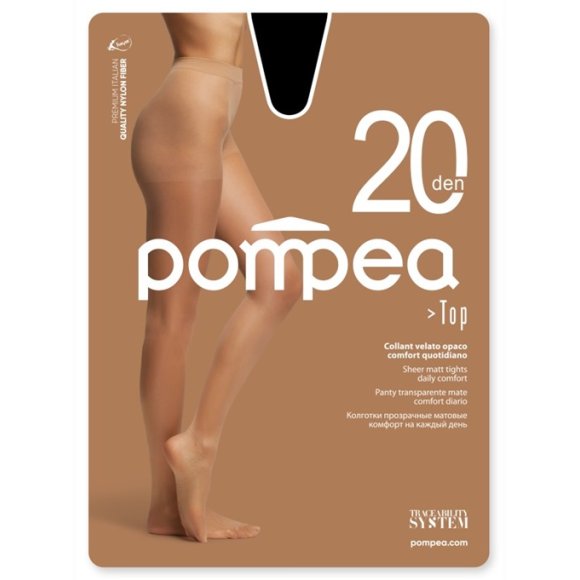 ​​​​​​​POMPEA - CALZE TOP 20 DEN - MINERAL 