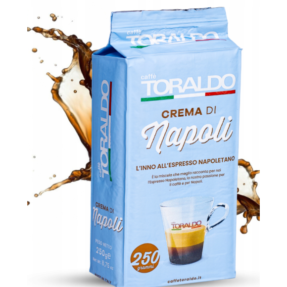 TORALDO MACINATO CREMA DI NAPOLI 250GR TORALDO MACINATO CREMA DI NAPOLI 250GR