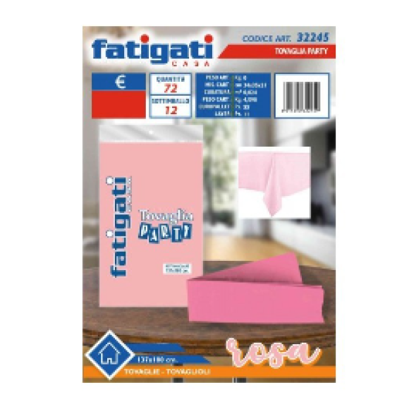 Tovaglia Party Rosa 137 × 180 cm (Codice: 32245)