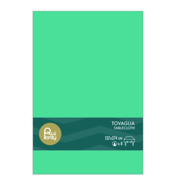 Tovaglia in plastica 137 × 274 cm Verde (cod. 32403)