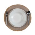 TOVAGLIETTA ROTONDA IN FRIBRA NATURALE - ECRU