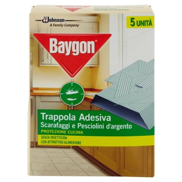 BAYGON ESCA TRAPPOLA SCARAFAGGI - 5 PEZZI