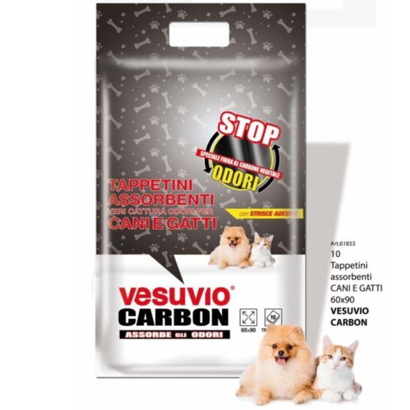 TAPPETINI CARBONE PER CANI VESUVIO 