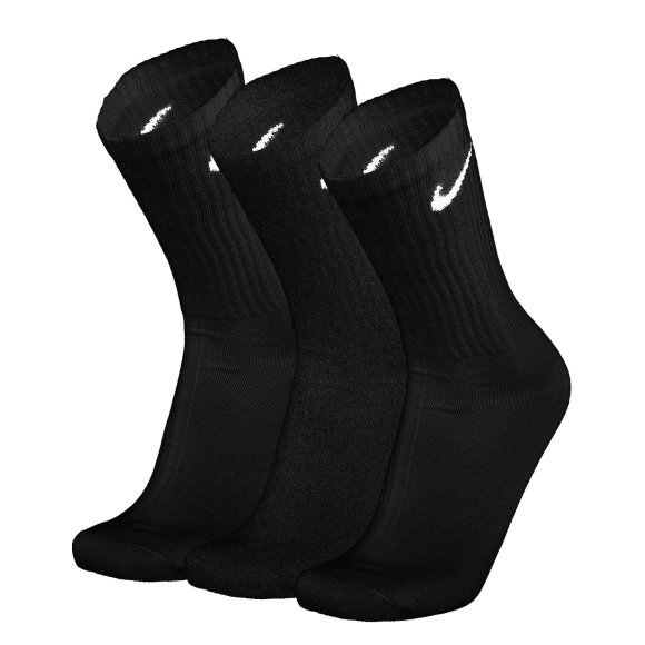 NIKE - 3 PEZZI TENNIS SPUGNA - NERO