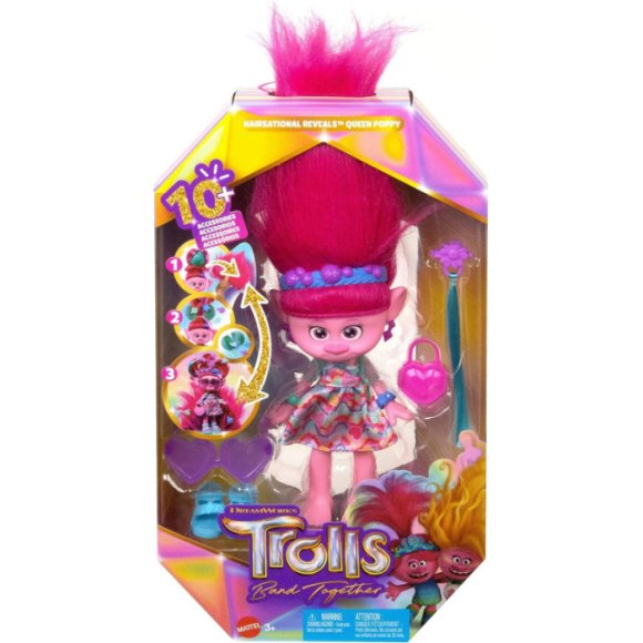 TROLLS - POPPY MAGICHE ACCONCIATURE