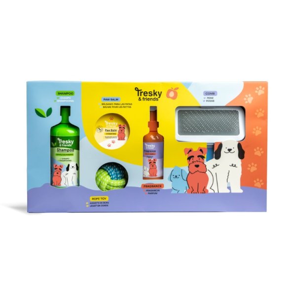 SET ANIMALI "TRESKY E FRIENDS" 5 PEZZI