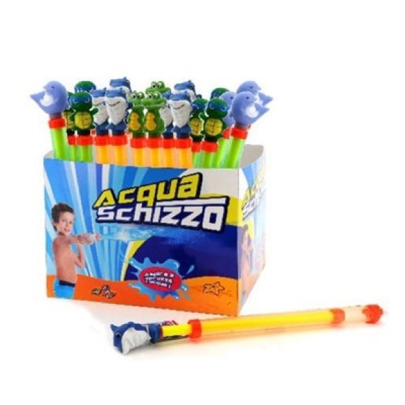 TUBO ACQUA CM 30 CON TESTA ANIMALI - MODELLI ASSORTITI