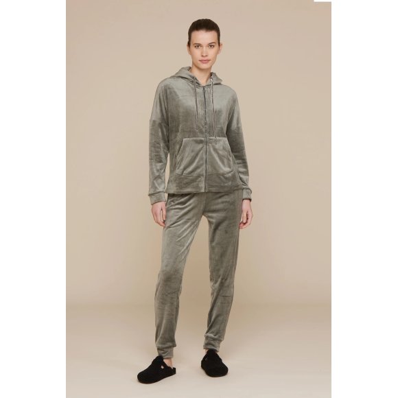 NOIDINOTTE - COMPLETO LOUNGEWEAR COD.FA8476 CINIGLIA - GRIGIO