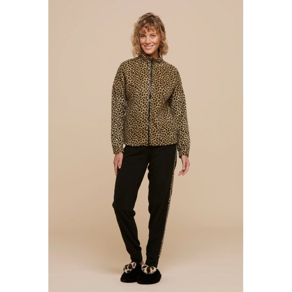 NOIDINOTTE - COMPLETO DONNA IN MOCROPILE COD. FA8449AB - GHEPARDO