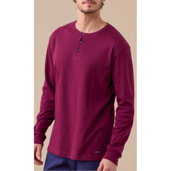 Pigiama uomo caldo cotone articolo pois FC3110 