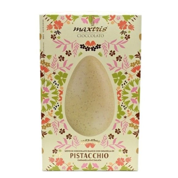 MAXTRIS - UOVO DI CIOCCOLATO PISTACCHIO - 450GR
