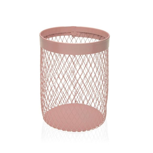 PORTAUTENSILI ACCIAIO - ROSA 