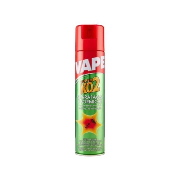 VAPE INSETTICIDA SUPER KO SCARAFAGGI E FORMICHE - 400ML