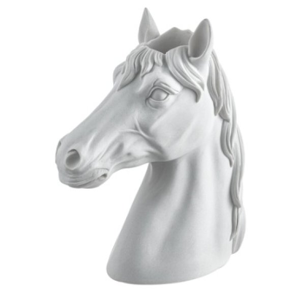 VASO RESINA TESTA CAVALLO