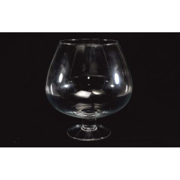 VASO IN VETRO TRASPARENTE