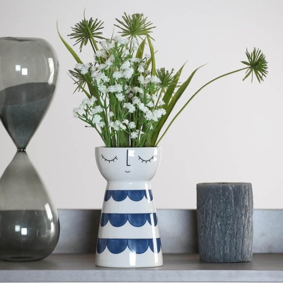 VASO DECORATO IN CERAMICA 