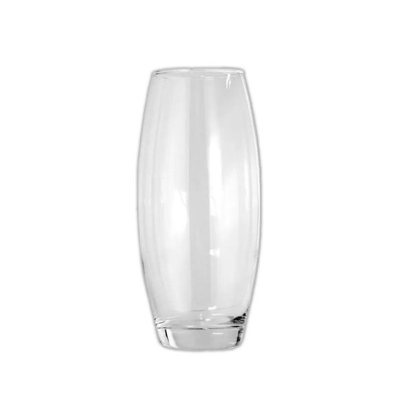 VASO IN VETRO TRASPARENTE