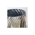 VASO IN CERAMICA ORO/GRIGIO 38 CM