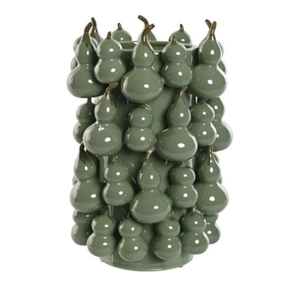 VASO GRES PORCELLANA VERDE