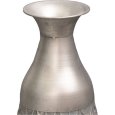 VASO IN METALLO ARGENTATO 56 CM