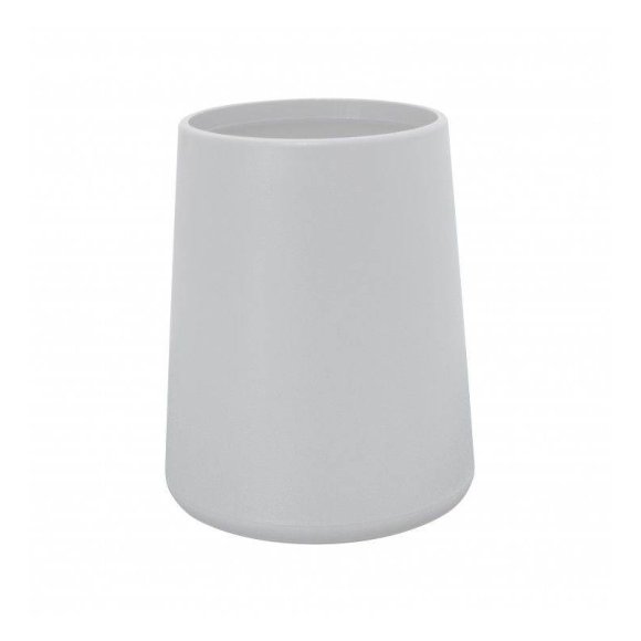 BICCHIERE PORTA SPAZZOLINI "TOWER" - BIANCO