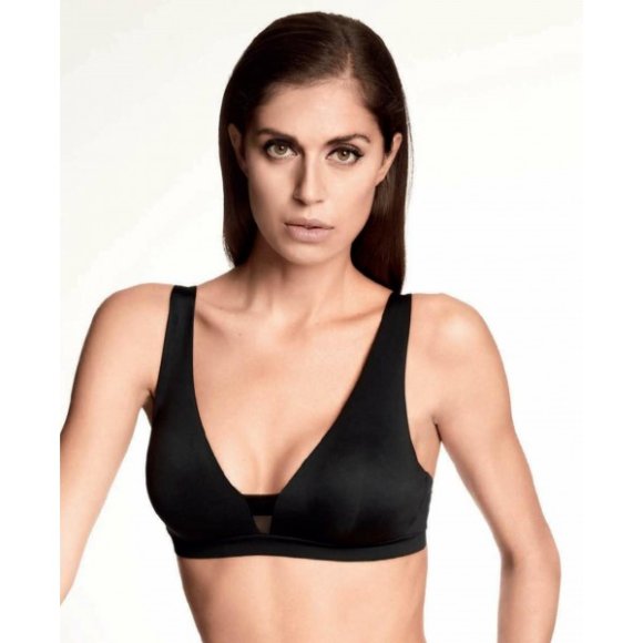 LORMAR - REGGISENO "VELA EXTRA" SENZA FERRETTO - NERO 