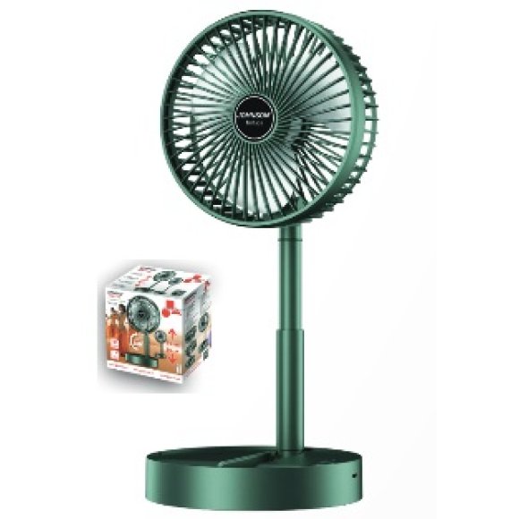 VENTILATORE RICARICABILE "TORTUGA" 5W