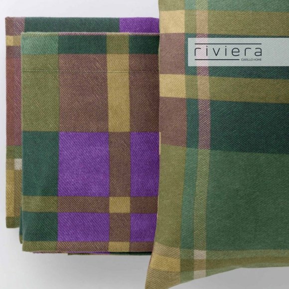 RIVIERA - COMPLETO LETTO "EDGARD" 1 PIAZZA - VERDE 