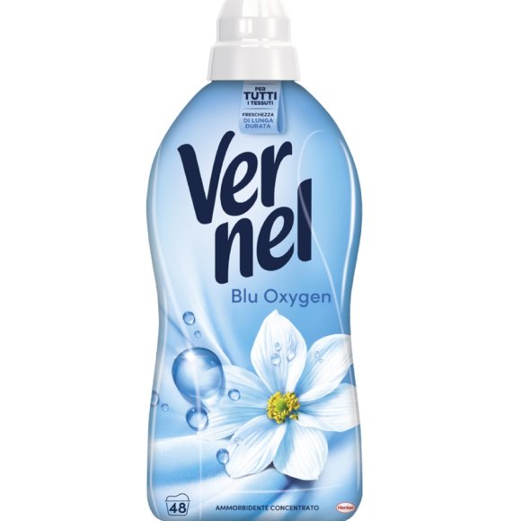 VERNEL AMMORBIDENTE CONCENTRATO BLU OXYGEN 48 LAVAGGI - 1056 ML