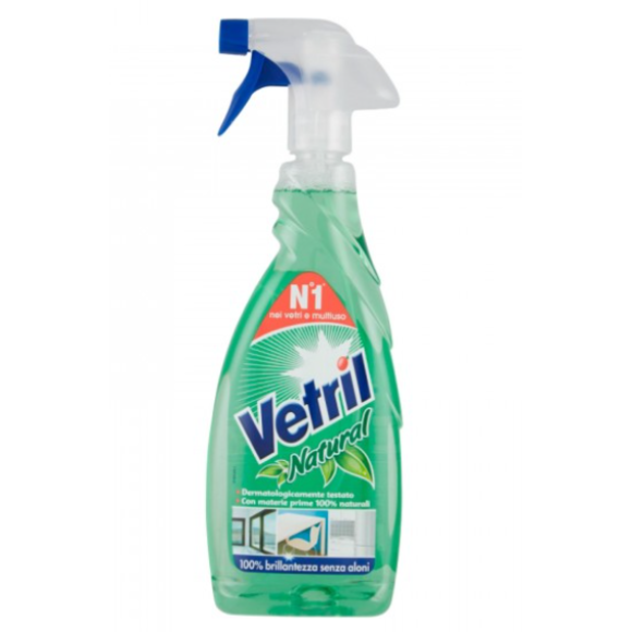 Vetril Natural Detergente Spray Senza Allergeni - Flacone da 650ml