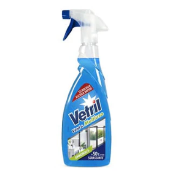 VETRIL VETRI & MULTIUSO AMMONIACA TRIGGER 650 ML