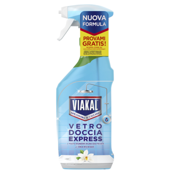 VIAKAL SPRAY VETRO DOCCIA EXPRESS - 470ML