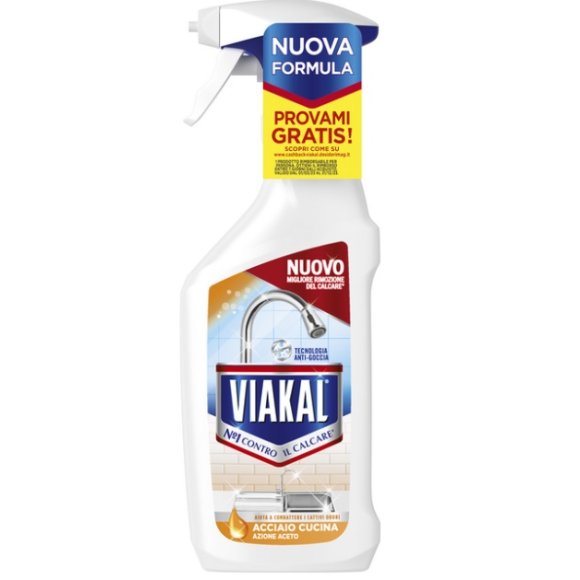 VIAKAL SPRAY ACCIAIO 470ML