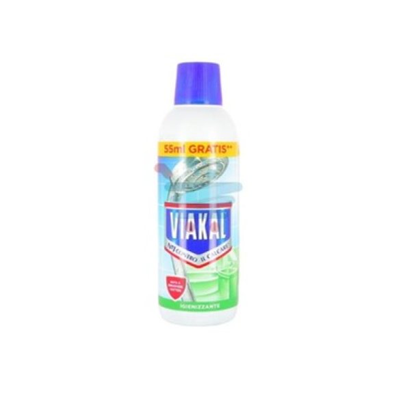 Viakal Igienizzante Anticalcare 55ml - Rimuove Calcare e Sporco