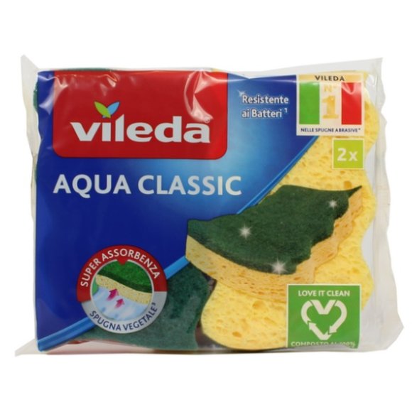 VILEDA SPUG.ABRASIVO AQUA X 2
