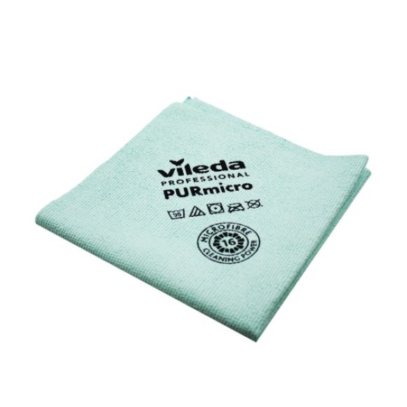 VILEDA PURMICRO ACTIVE PANNO IN MICROFIVRA 38X35 CM VERDE VILEDA PURMICRO ACTIVE PANNO IN MICROFIVRA 38X35 CM VERDE