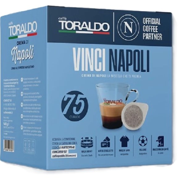 TORALDO BOX CIALDE PZ 75 VINCI NAPOLI TORALDO BOX CIALDE PZ 75 VINCI NAPOLI