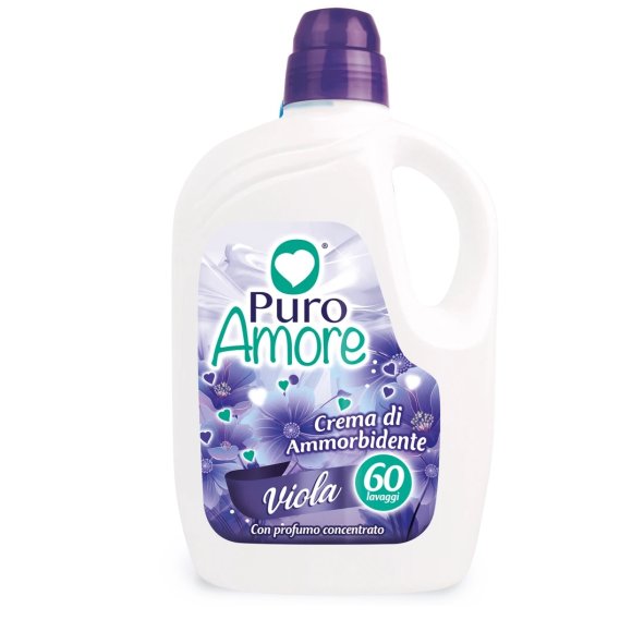 Puro Amore Ammorbidente Viola 60 Lavaggi - 3lt