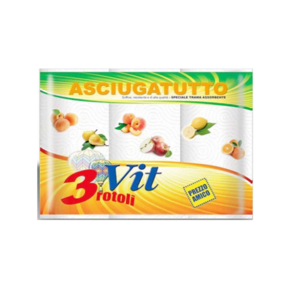 VIT ASCIUGATUTTO - 3 ROTOLI