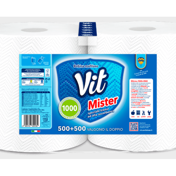 VIT BOBBINE COPPIA 500+500