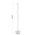 ATTACCAPANNI METALLO "LEAVES" - BIANCO