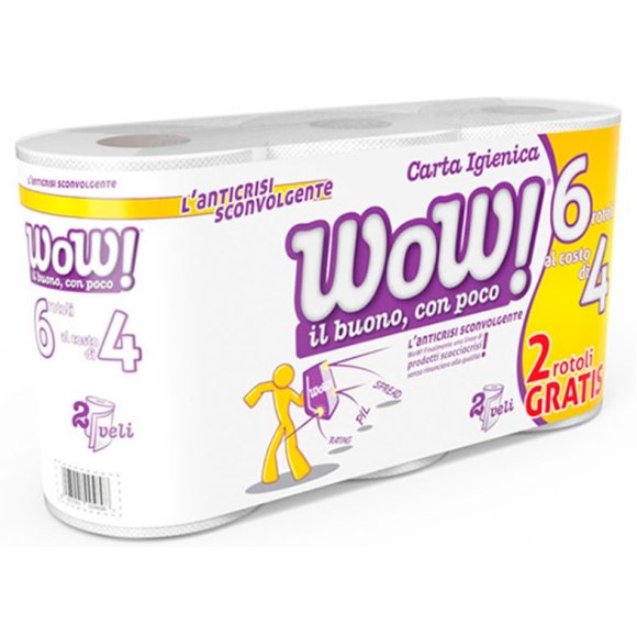 WOW IGIENICA 6 ROTOLI 01WP40