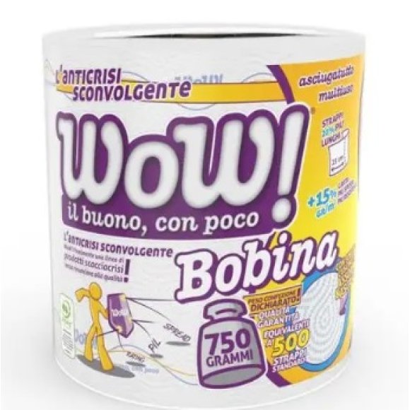 WOW BOBINA 500 STRAPPI 02WP01