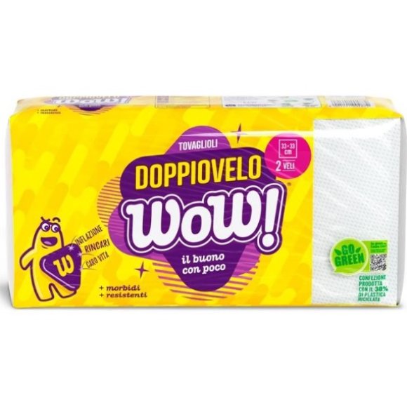 WOW TOVAGLIOLI DOPPIO VELO 33X33