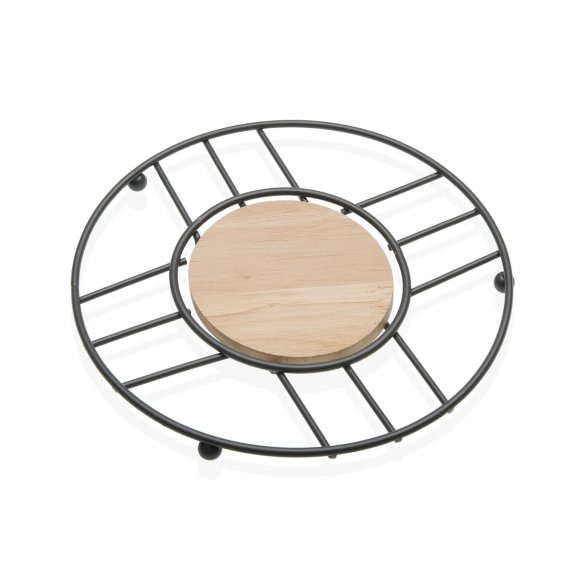 SOTTOPENTOLA IN METALLO E LEGNO