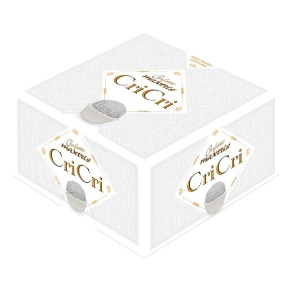 CONFETTI MAXTRIS CRICRI BIANCO 500 gr